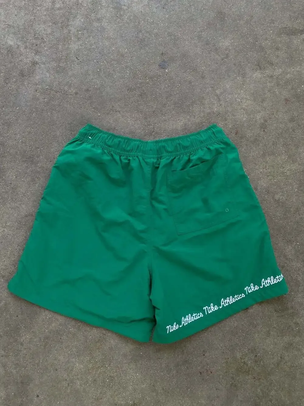 Nike Club Flow Shorts Green Malachite White